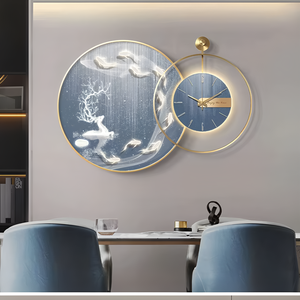 Mới nhất mốt hiện đại đơn giản cảnh quan bức tranh tường dẫn ánh sáng bức tranh pha lê sứ bức tranh tường nghệ thuật trang trí nội thất - Product Image 3