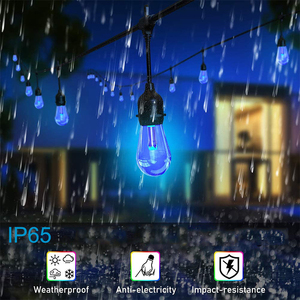 Decoración navideña LED Luz RGB Cadena Atmósfera Luz - Product Image 3