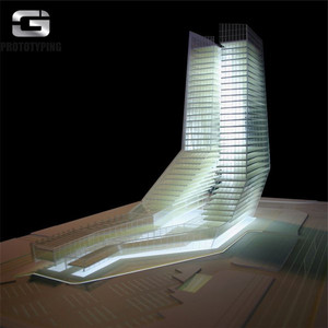 Benutzer definierte Dinosaurier Modelle Spielzeug bauen, Metall 3D Gebäude Modell Souvenir CNC benutzer definierte, SLA 18 Modelle bauen und spielen Konstruktion - Product Image 5