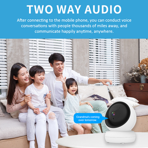 2/3/4 MP图亚应用智能家居安全摄像头百角自动跟踪Wifi室内PTZ摄像头 - Product Image 5