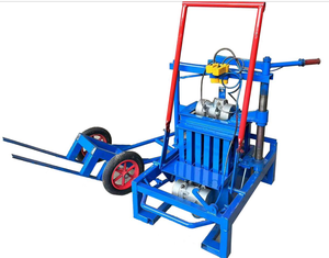 Yeni otomatik tuğla yapma makinesi tekerlek kil tuğla ve çimento hammadde için üretim tesisi ve çiftlik için içi boş blok makinesi - Product Image 3