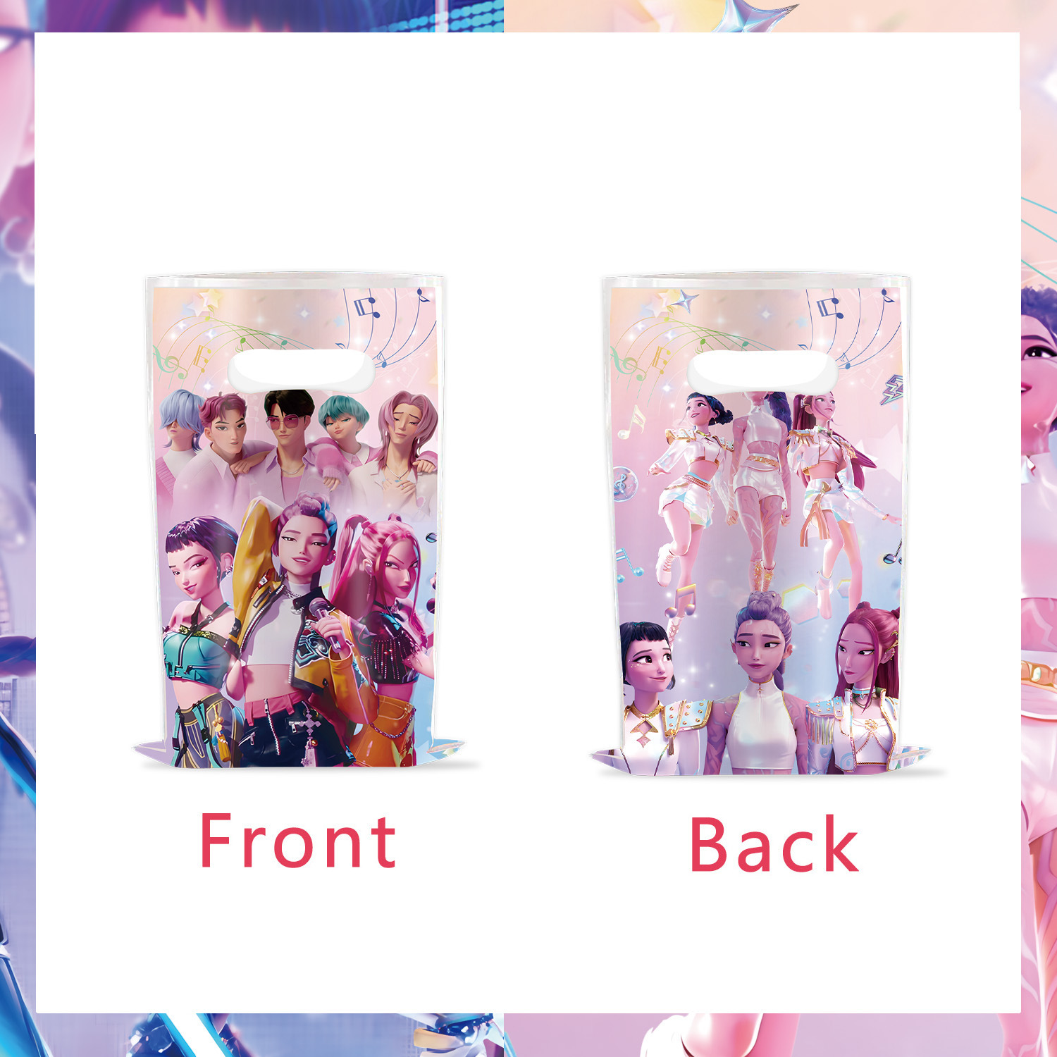 Sac cadeau 10 pièces - Groupe de chasse aux sorcières K-pop 01