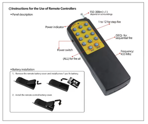 Lyson 12 Kênh Lạnh Pháo Hoa Lửa Hệ Thống Lạnh Pyro Đài Phun Nước Pháo Hoa Trang Trí Đám Cưới - Product Image 4