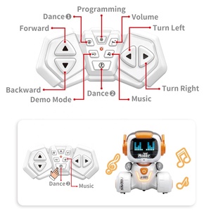Commercio all'ingrosso rc giocattolo di programmazione robot educativo musica da te robot con telecomando mini danza che cammina robot giocattolo per i bambini - Product Image 3