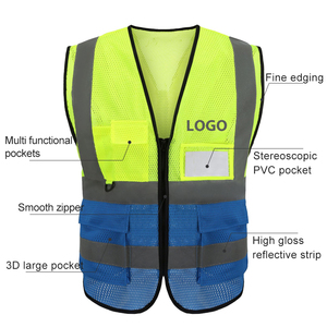 Safety Vest Custom Safety Vest <strong>Reflective</strong> <strong>Led</strong> Safety Vest - Product Image 3