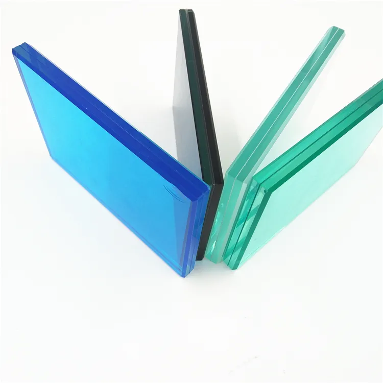 Rõ Ràng Amd Màu Tempered Laminated CE & ISO900 Sound Proof Glass Giá