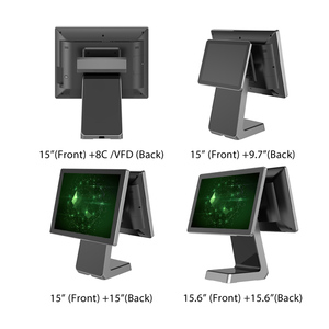 15&quot; Bezel-free True-flat Display with PCAP Touch <strong>Windows</strong> Cash Register Smart <strong>Computer</strong> Sale POS System - Product Image 5