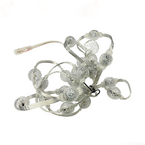 Programmier bare Pixel Matrix Sphere Ball Lichterkette SPI DMX 12V RGB 360 Grad 3D Pixel LED Ball