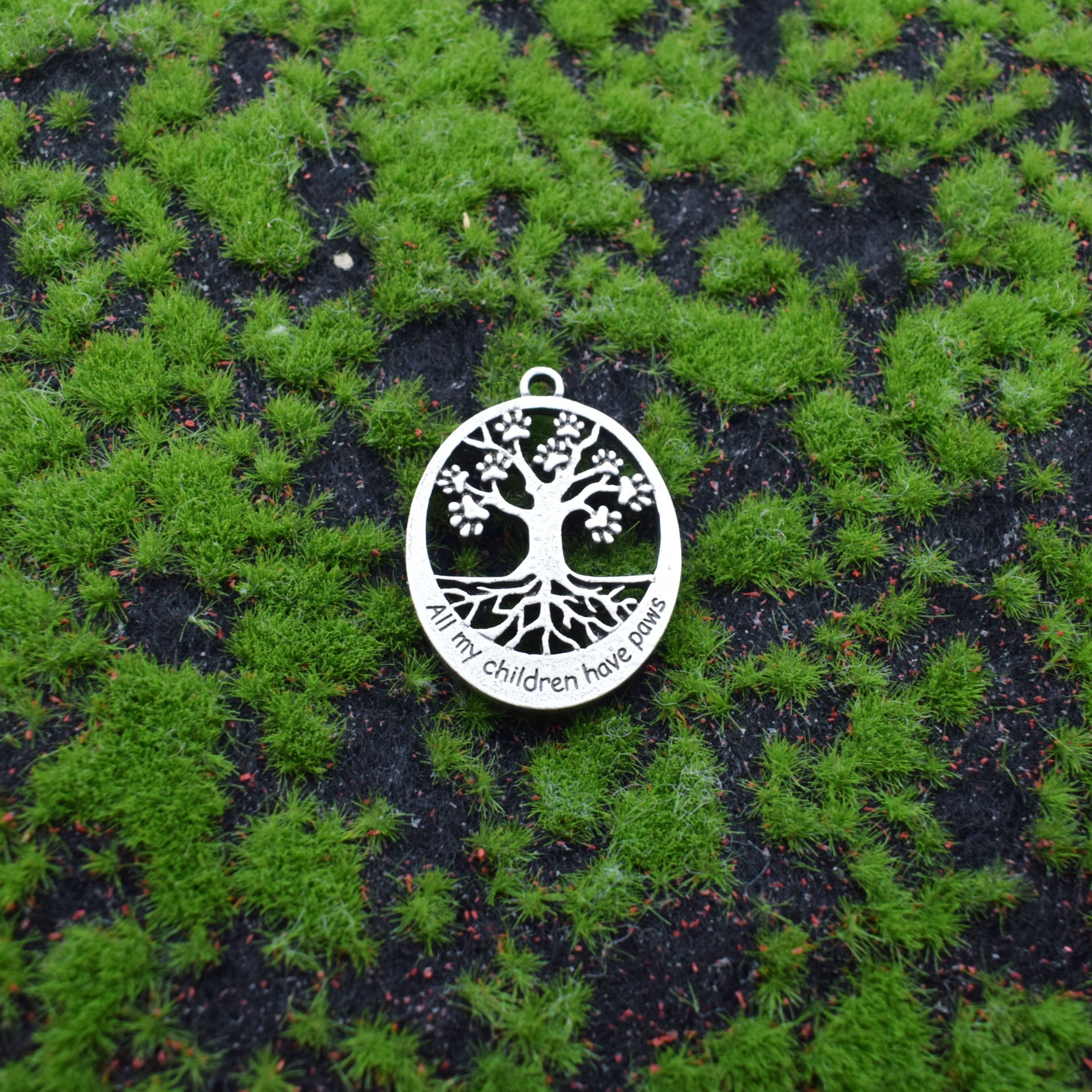 Pendentif arbre généalogique