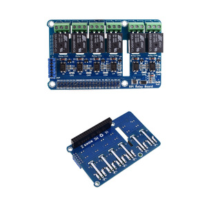 Raspberry Pi A +/B +/2 B/3B Módulo de relé Raspberry Pi de 4 y 6 vías