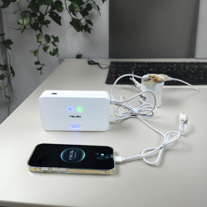 多输出电源组迷你不间断电源C型20V 3.25a型-C型PD65W不间断电源锂电池，用于无线路由器和安全摄像头