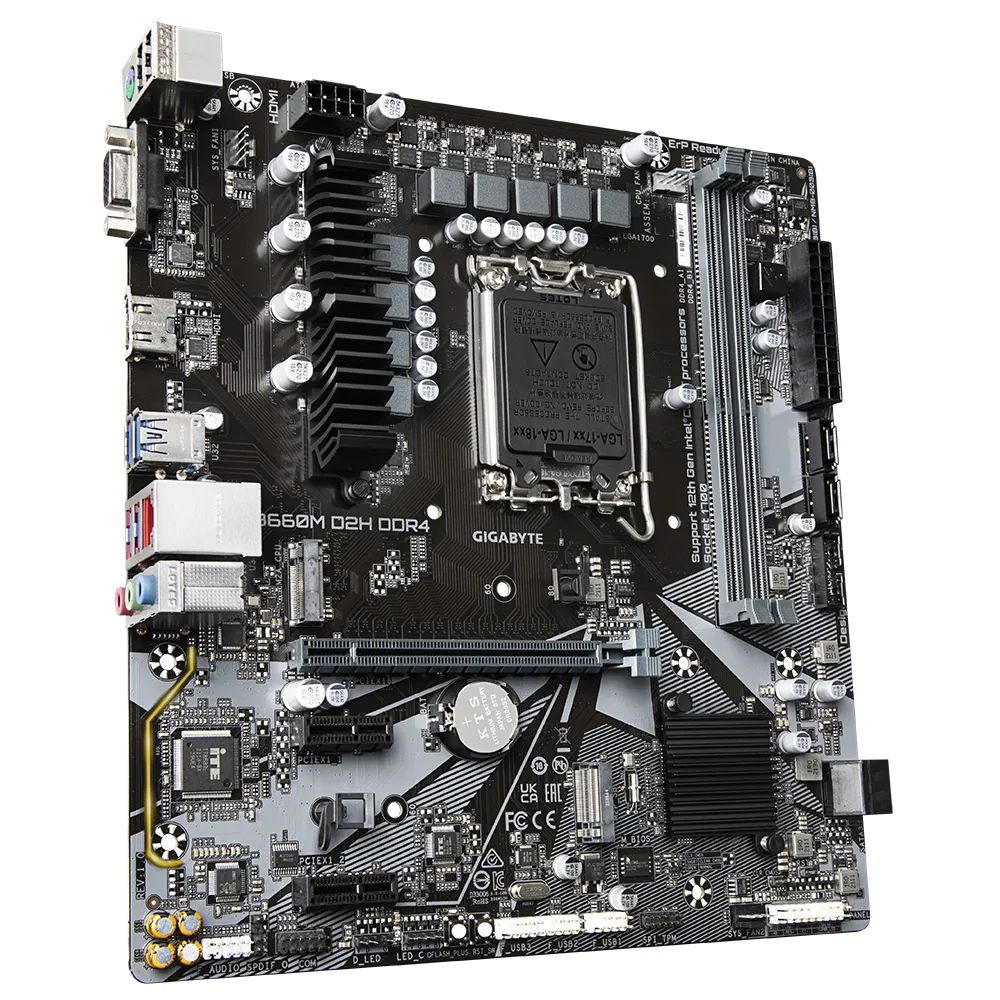 GIGABYTE B660M D2H D4