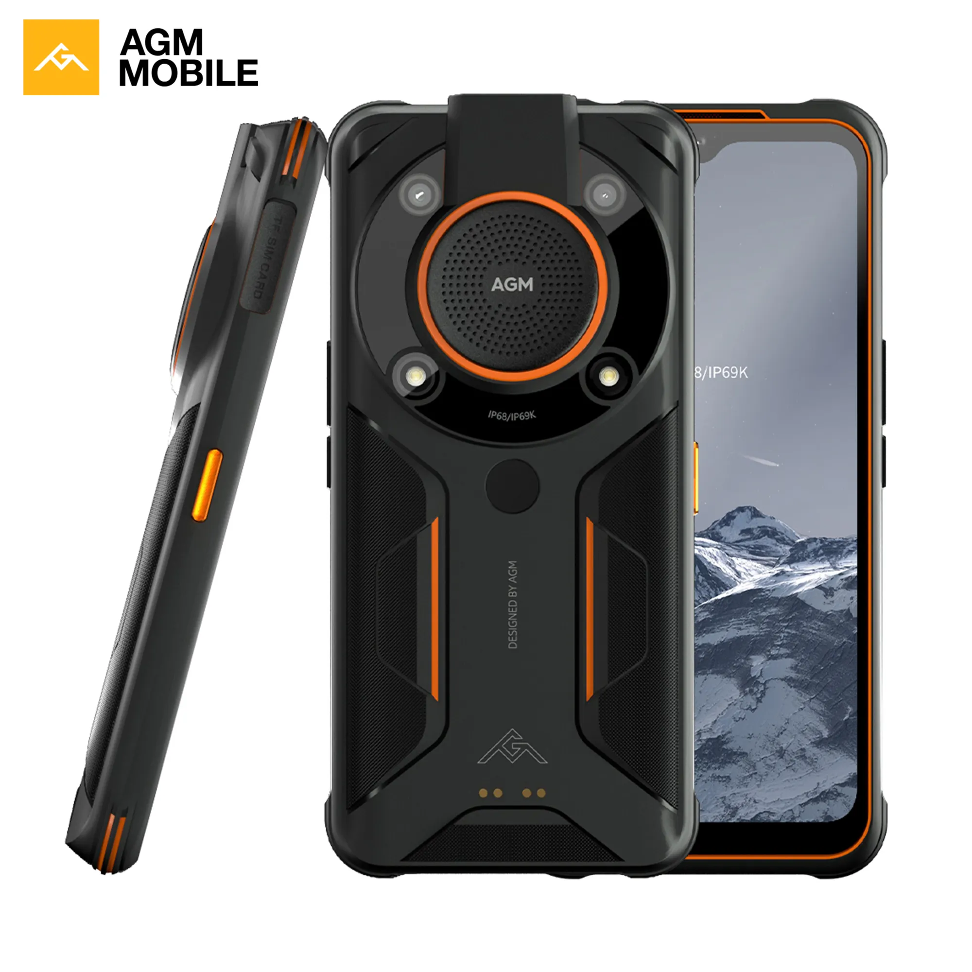 [Fábrica] AGM Glory SE 6200 mAh Arctic Battery telefone telefona 5g smartphone android telefone inteligente 5g