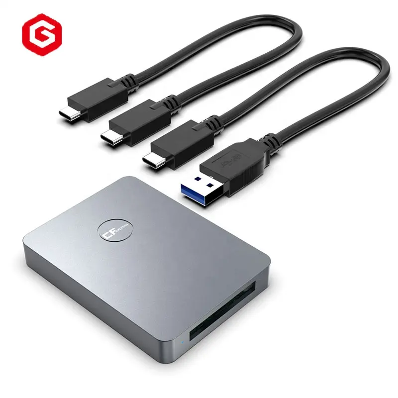 Vente en gros de caméras vidéo professionnelles haut de gamme CF express Type A adaptateur de lecteur de carte mémoire flash