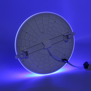 New Bi Color 9w Round Dimmable <strong>Led</strong> Light <strong>Led</strong> Recessed Panel Light 6W+<strong>3W</strong> Two Color - Product Image 1