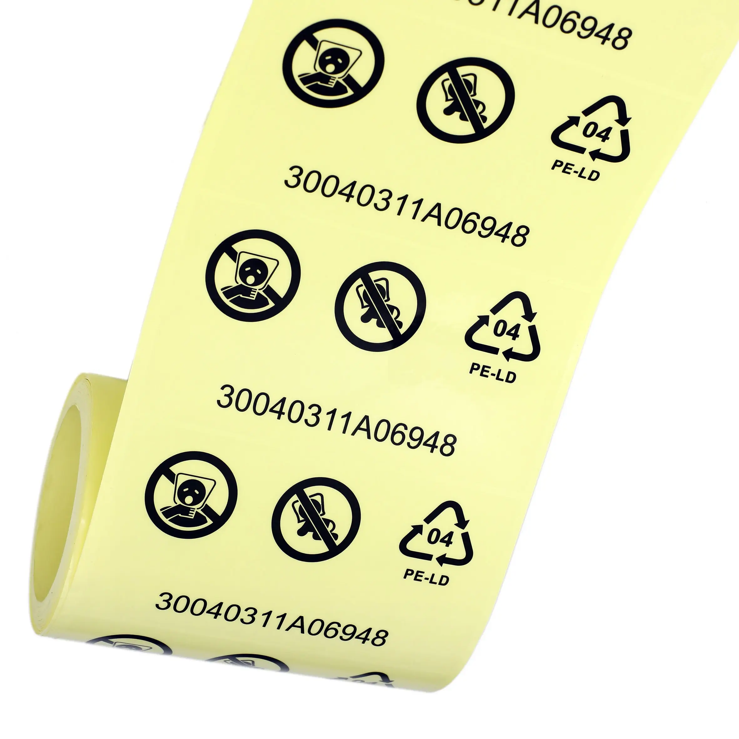 Custom Waterdichte Elektronische Label Sticker Stickers Voor Batterijen