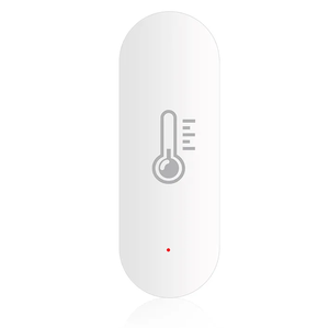 Zigbee WIFI Tuya Smart <strong>Temperature</strong> and Humidity <strong>Sensor</strong> Detector Support Voice <strong>Control</strong> Hygrometer Smart Life APP - Product Image 1