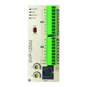 Delta PLC Original y nuevo controlador programable de 12 puntos Módulo de host de Cpu DVP12SA211T DVP-12SA2 - Product Image 1