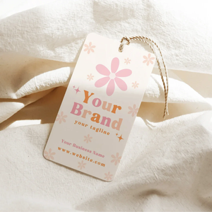 Cheap <strong>Custom</strong> Design <strong>Printing</strong> Name Logo Paper Garment Hangtag Labels Clothing Hang <strong>Tags</strong> with <strong>String</strong> - Product Image 1