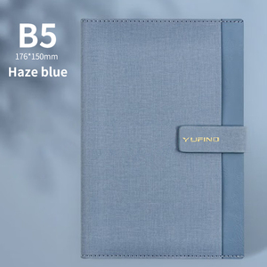 Блокнот из искусственной кожи с магнитной пряжкой - Product Image 6