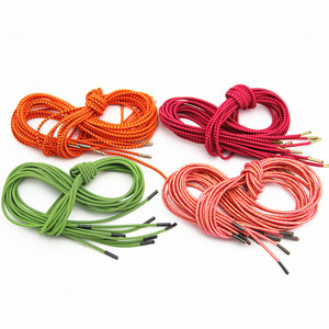 Cuerda de cordón elástico redondo elástico colorido Xinda 3mm Multi colores poliéster envuelto cordón elástico banda para ropa - Product Image 3