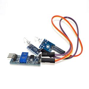 4Pin 2 Channel LM393 Chip <strong>Detection</strong> Photosensitive Emitting Diode Photodiode <strong>Sensor</strong> Module SMART HOME - Product Image 3
