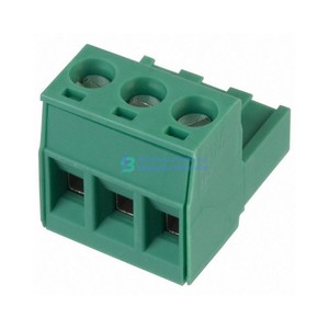 Bom List Support 1911868 3 Position COMBICON <strong>MSTB</strong> <strong>Terminal</strong> <strong>Blocks</strong> Plug Female Sockets 5.00mm 1911-868 Free Hanging In-Line - Product Image 1