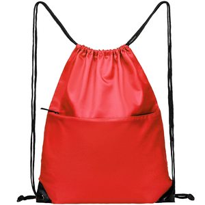 Customized 210D Polyester Drawstring Backpack Waterproof Foldable Sports Rucksack with Zipper &amp; Cartoon <strong>Pattern</strong> <strong>Draw</strong> <strong>String</strong> <strong>Bags</strong> - Product Image 4