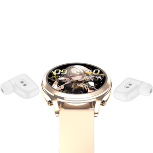 <strong>2025</strong> New X17 <strong>Mini</strong> TWS Earphones Smart <strong>Watch</strong> 2 in 1 1.27inch Round Screen AMOLED Screen IP67 Waterproof Sports <strong>Watch</strong> - Product Image 6