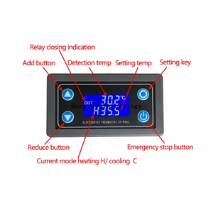 Controlador de temperatura de línea digital, módulo controlador de temperatura de alta precisión, calefacción de refrigeración