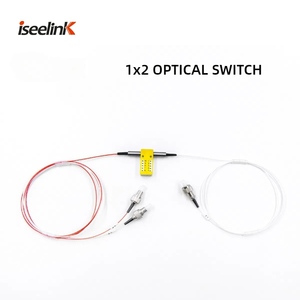 Conectores coneoptica ile iletişim kabloları Fiber optik ekipman için 1x4 4x1 2x2 Bypass optik anahtarı - Product Image 2