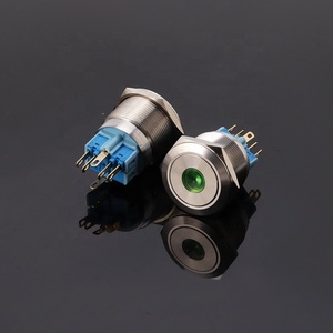 CMP DPST 2NO2NC DPDT 25mm interruttore di alimentazione a pulsante - Product Image 2
