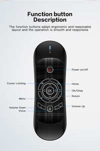 Joinwe Wechip R2 2.4G Wireless <strong>Keyboard</strong> Voice Remote <strong>Control</strong> 45 Keys Backlit Gyroscope Smart Remote <strong>Control</strong> Air Mouse - Product Image 6