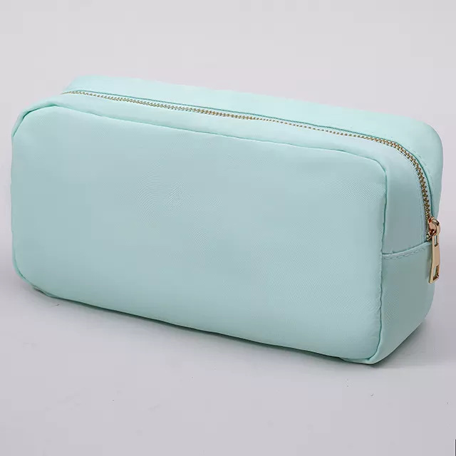 Mint green nylon bag