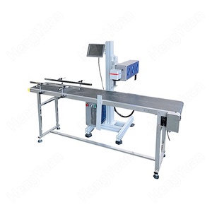 Tipo Online automatico macchina da stampa di codice Laser dell'anidride carbonica, attrezzatura di codifica della bottiglia, HYLM-CO2 - Product Image 3