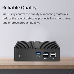 HLY Fanless <strong>System</strong> <strong>Unit</strong> <strong>Computer</strong> 2022 In-tel Ce-leron Processor J1800 Dual Core Win 10 5Usb Lan Vga Micro Desktop Mini Pc