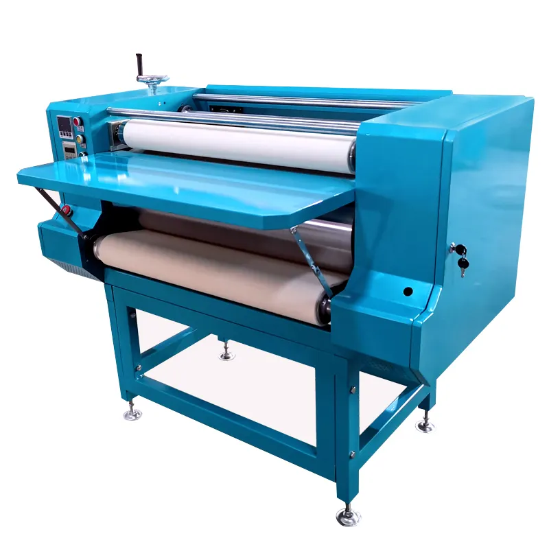 cheap mini 270*700mm calendar roller sublimation heat transfer printing machine