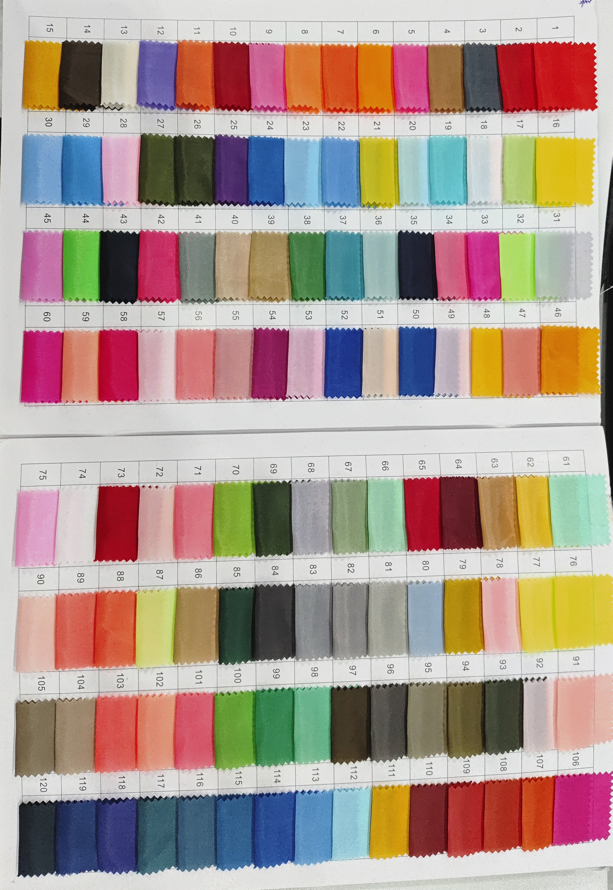 Choisissez par la carte de couleur