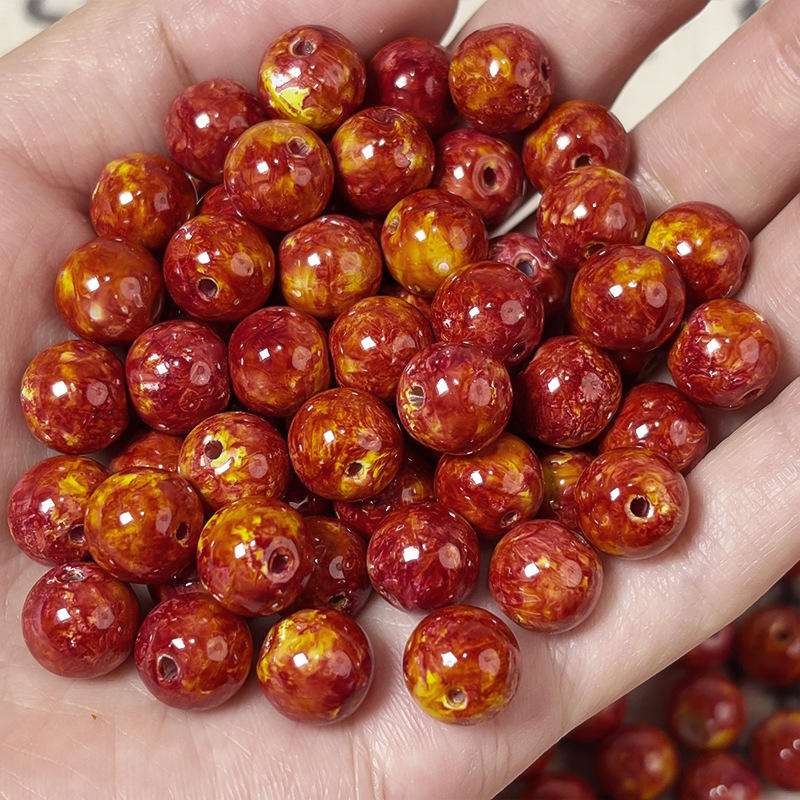 ลูกปัดภาพวาดสีน้ำมัน YS-ความประทับใจพระอาทิตย์ขึ้น-10