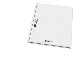 Tùy Chỉnh 30*30Cm Màu Trắng Chính Sắc Tố Kéo Dài Vải Tinh Khiết Bông Lanh Hỗn Hợp Chất Liệu Nghệ Sĩ Khung Trống Sơn Dầu Sơn - Product Image 2