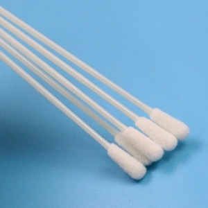 Floklu naylon çubukla çevre dostu numune toplama için toplam uzunluk 145mm Oral çubukla - Product Image 2