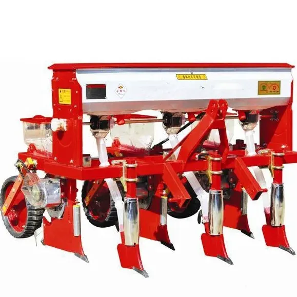 Tracteur d'approvisionnement d'usine mini 4 5 6 ligne semoir de soja sans labour