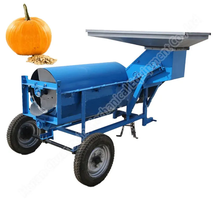 Récolte de citrouille extrayant 300-500 kg/h graines de melon traitant la machine d'enlèvement de graines de pastèque