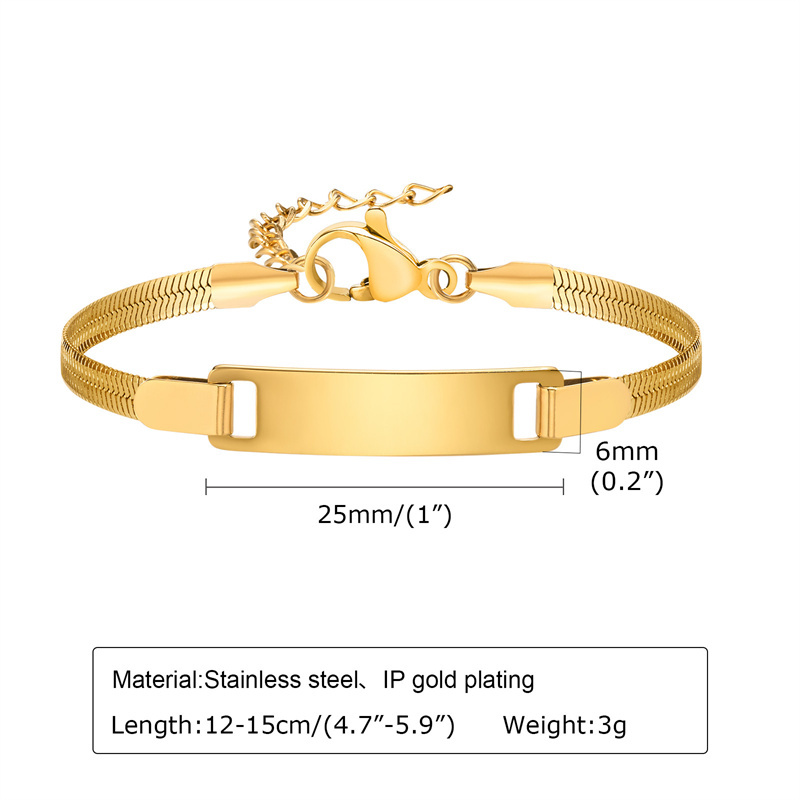 Gold Kid Bracelet 12