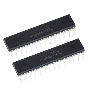 ATMEGA8-16PU 8A-PU MEGA8- DIPフラッシュDIP-28 8ビット8Kバイトのシステム内プログラム可能 - Product Image 1
