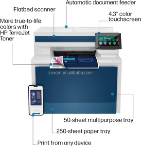 HP A4 renkli LaserJet Pro MFP 4301fdw yazıcı için stokta ofis kullanımı için tarama fonksiyonları ile - Product Image 5