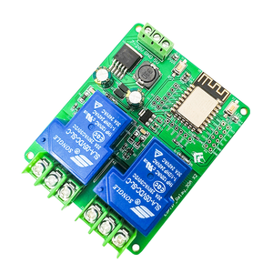 DC7-28/5V電源ESP8266WiFi 2チャンネル30AリレーモジュールESP-12F開発ボード - Product Image 1