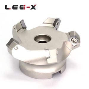 LEE-X <span class=keywords><strong>KM</strong></span> Máy Phay Mặt Lùi KM12 Trung Tâm Gia Công Thép Trái Xoay <span class=keywords><strong>45</strong></span> Độ Đầu Cắt CNC Cho SEKT1204 Chèn Cacbua - Product Image 4