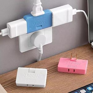 Rotatable <strong>US</strong> Plug One in Three Socket Converter <strong>Us</strong> to Uk Plug Converter 180 Degree Extension Power Plug Adapter <strong>Us</strong> - Product Image 2