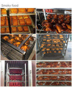 Công nghiệp hút thuốc lò thịt bò và brisket Rotisserie lạnh hun khói thịt máy làm cho Xúc Xích cá hồi pho mát - Product Image 3